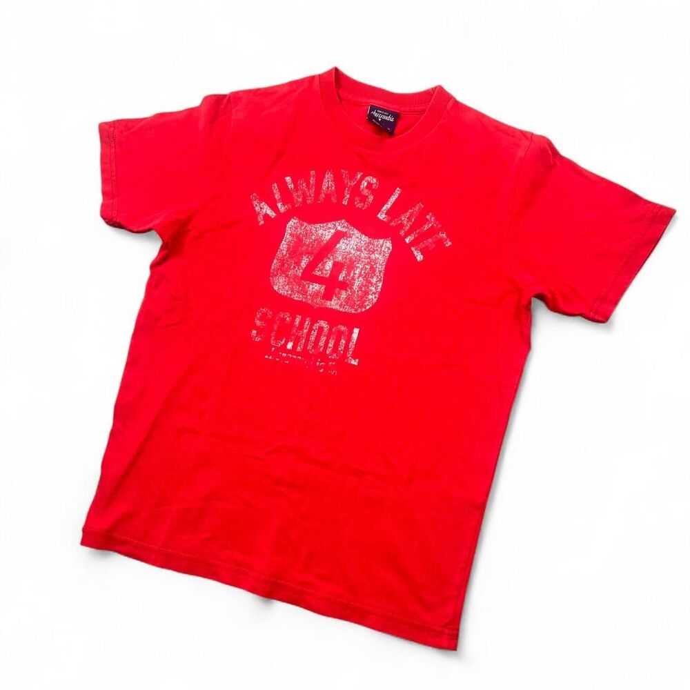Y2K Abercrombie & Fitch Graphic Baby Tee B21